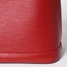 画像をギャラリービューアに読み込む, 極美品 LOUIS VUITTON ルイヴィトン ハンドバッグ エピ アルマPM M4058E エピレザー バッグ シルバー金具 レッド 中古 4a006105