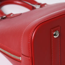 画像をギャラリービューアに読み込む, 極美品 LOUIS VUITTON ルイヴィトン ハンドバッグ エピ アルマPM M4058E エピレザー バッグ シルバー金具 レッド 中古 4a006105