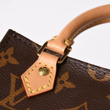 画像をギャラリービューアに読み込む, 新品同様 LOUIS VUITTON ルイヴィトン プティット サックプラ 2WAYバッグ M69442 モノグラム ブラウン ゴールド金具 旧型 中古 4a005907