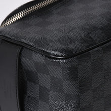 画像をギャラリービューアに読み込む, 極美品 LOUIS VUITTON ルイヴィトン ダミエグラフィット トワレ ポーチ トラベルバッグ トラベルポーチ N47625 ブラック 中古 4a006050