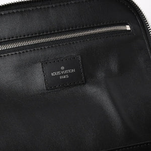 極美品 LOUIS VUITTON ルイヴィトン ダミエグラフィット トワレ ポーチ トラベルバッグ トラベルポーチ N47625 ブラック 中古 4a006050