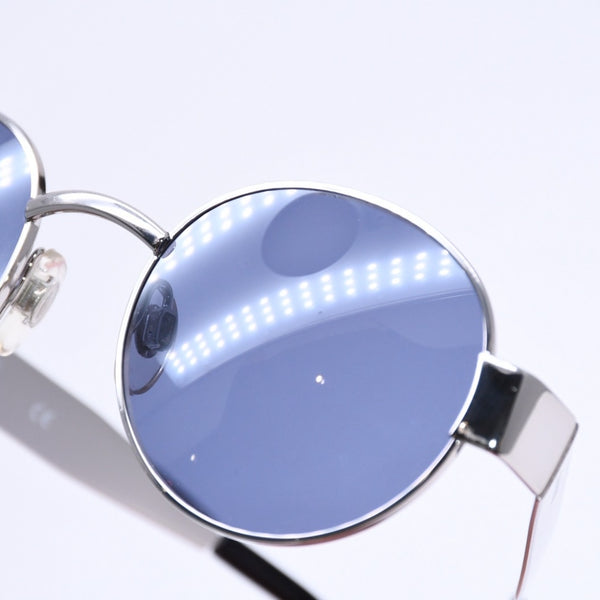 CHANEL シャネル サングラス アイウェア シルバー金具 パープルレンズ 06933 45002 シルバー金具 美品 中古 4a005909
