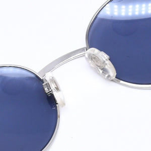 CHANEL シャネル サングラス アイウェア シルバー金具 パープルレンズ 06933 45002 シルバー金具 美品 中古 4a005909