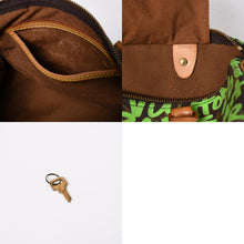 画像をギャラリービューアに読み込む, LOUIS VUITTON ルイヴィトン スピーディ30 ハンドバッグ M93706 モノグラム グラフィティ グリーン PVC レザー 美品 中古 4a006017