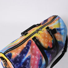 画像をギャラリービューアに読み込む, 新品同様品 LOUIS VUITTON ルイヴィトン キーポルバンドリエール50 M45942 ボストンバッグ モノグラムサンセット シルバー金具 中古 4a005910