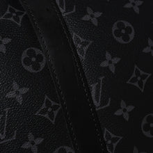 画像をギャラリービューアに読み込む, 極美品 LOUIS VUITTON ルイヴィトン キーポルバンドリエール45 M40569 モノグラムエクリプスキャンバス ブラック レザー 中古 4a006072