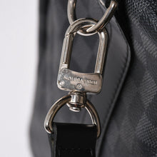 画像をギャラリービューアに読み込む, 新品同様品 LOUIS VUITTON ルイヴィトン キーポルバンドリエール55 ボストンバッグ N41413 ダミエグラフィット ブラック 中古 4a006086