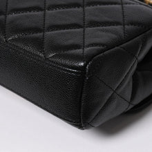 画像をギャラリービューアに読み込む, 極美品 CHANEL シャネル Sフラップ Sチェーンショルダーストラップ ランダム番台 ココマーク キャビアスキン ブラック ゴールド金具 中古 4a006023