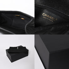 画像をギャラリービューアに読み込む, 極美品 CHANEL シャネル Sフラップ Sチェーンショルダーストラップ ランダム番台 ココマーク キャビアスキン ブラック ゴールド金具 中古 4a006023