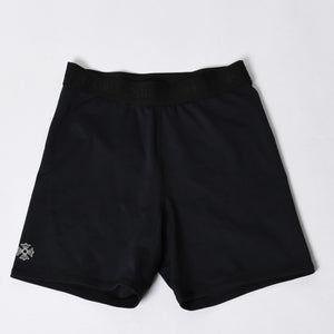 New and unused CHROME HEARTS Shorts with logo waistband Black Size S Used 4a005916