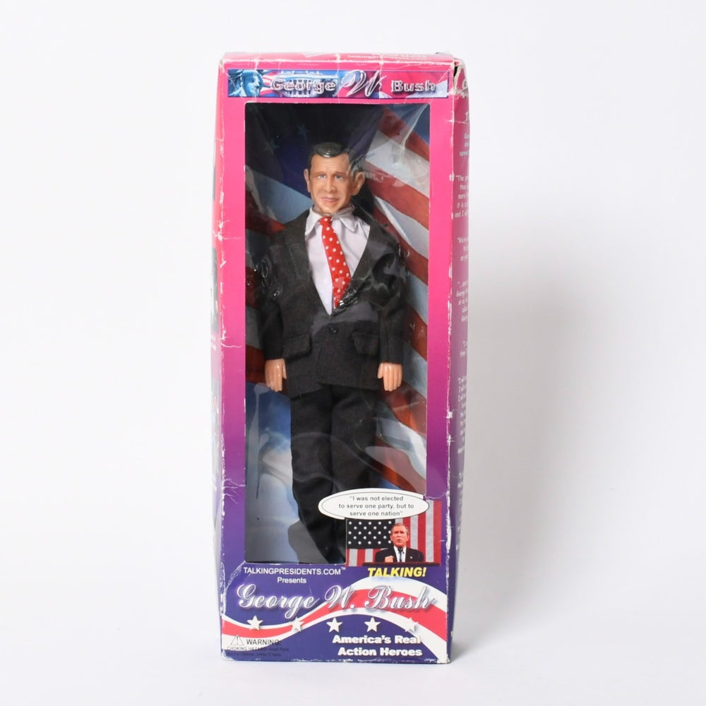 George W Bush ジョージWブッシュ アメリカ大統領 12インチ アクション フィギュア ホビー 人形 美品 中古 4a005885