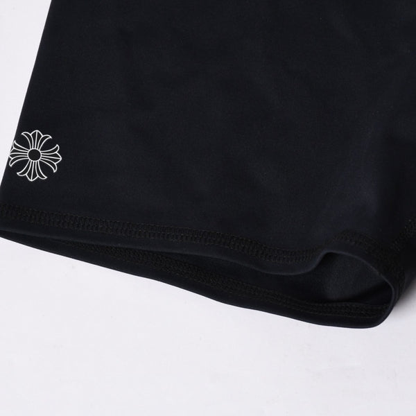 New and unused CHROME HEARTS Shorts with logo waistband Black Size S Used 4a005916