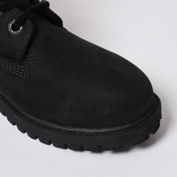 新品同様品 CHROME HEARTS クロムハーツ Timberland ティンバーランド コラボ ブーツ ブラック ダガー クロスボール サイズ6.5 中古 4a006031