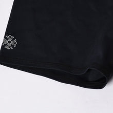 画像をギャラリービューアに読み込む, 新品未使用 CHROME HEARTS クロムハーツ ロゴウエストバンド付きショートパンツ ブラック サイズS 中古 4a005916