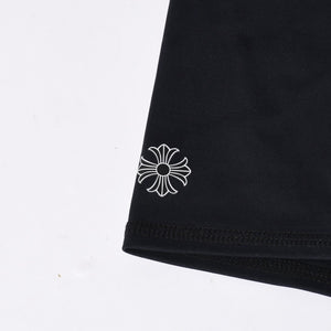 New and unused CHROME HEARTS Shorts with logo waistband Black Size S Used 4a005916