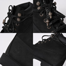 画像をギャラリービューアに読み込む, 新品同様品 CHROME HEARTS クロムハーツ Timberland ティンバーランド コラボ ブーツ ブラック ダガー クロスボール サイズ6.5 中古 4a006031