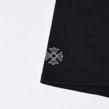 画像をギャラリービューアに読み込む, 新品未使用 CHROME HEARTS クロムハーツ ロゴウエストバンド付きショートパンツ ブラック サイズS 中古 4a005916