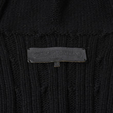 Load the image into the gallery viewer. 極美品 CHROME HEARTS クロムハーツ カシミヤ ノースリーブ ニットトップス ニットベスト シルバー925 ブラック サイズS 中古 4a005746
