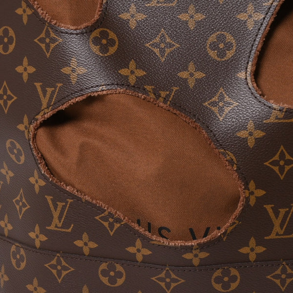 極美品 LOUIS VUITTON ルイヴィトン ウィズホールズ トートバッグ M40279 コムデギャルソン 川久保玲 2014 ゴールド金具 中古 4a005935