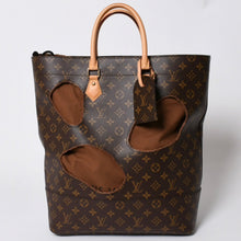 画像をギャラリービューアに読み込む, 極美品 LOUIS VUITTON ルイヴィトン ウィズホールズ トートバッグ M40279 コムデギャルソン 川久保玲 2014 ゴールド金具 中古 4a005935