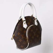 Load the image into the gallery viewer. 極美品 LOUIS VUITTON ルイヴィトン エリプスBB 2WAYバッグ M20752 モノグラム LVマッチコレクション テニス ブラウン 中古 4a006018