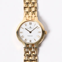 画像をギャラリービューアに読み込む, 極美品 Baume &amp; Mercier ボーム＆メルシエ × Tiffany &amp; Co. ティファニー クラシック 腕時計 6656 重量約41.79g QZ 14K 白文字盤 中古 4a004061