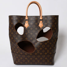 画像をギャラリービューアに読み込む, 極美品 LOUIS VUITTON ルイヴィトン ウィズホールズ トートバッグ M40279 コムデギャルソン 川久保玲 2014 ゴールド金具 中古 4a005935