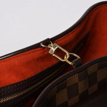 画像をギャラリービューアに読み込む, 極美品 LOUIS VUITTON ルイヴィトン ハンドバッグ N51121 マノスクPM ダミエ ブラウン ゴールド金具 中古 4a005937