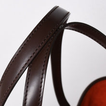 画像をギャラリービューアに読み込む, 極美品 LOUIS VUITTON ルイヴィトン ハンドバッグ N51121 マノスクPM ダミエ ブラウン ゴールド金具 中古 4a005937