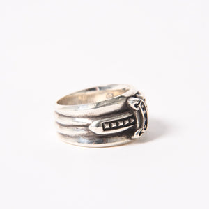 CHROME HEARTS クロムハーツ DAGGER RING ダガー リング 指輪 重量約13.79g サイズ18号 スターリングシルバー 美品 中古 4a005924