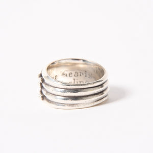 CHROME HEARTS クロムハーツ DAGGER RING ダガー リング 指輪 重量約13.79g サイズ18号 スターリングシルバー 美品 中古 4a005924
