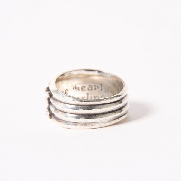 CHROME HEARTS クロムハーツ DAGGER RING ダガー リング 指輪 重量約13.79g サイズ18号 スターリングシルバー 美品 中古 4a005924