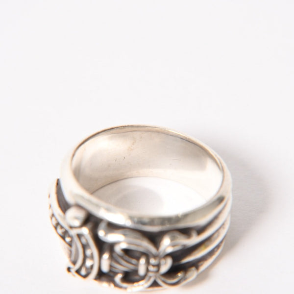 CHROME HEARTS クロムハーツ DAGGER RING ダガー リング 指輪 重量約13.79g サイズ18号 スターリングシルバー 美品 中古 4a005924