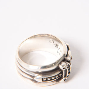 CHROME HEARTS クロムハーツ DAGGER RING ダガー リング 指輪 重量約13.79g サイズ18号 スターリングシルバー 美品 中古 4a005924