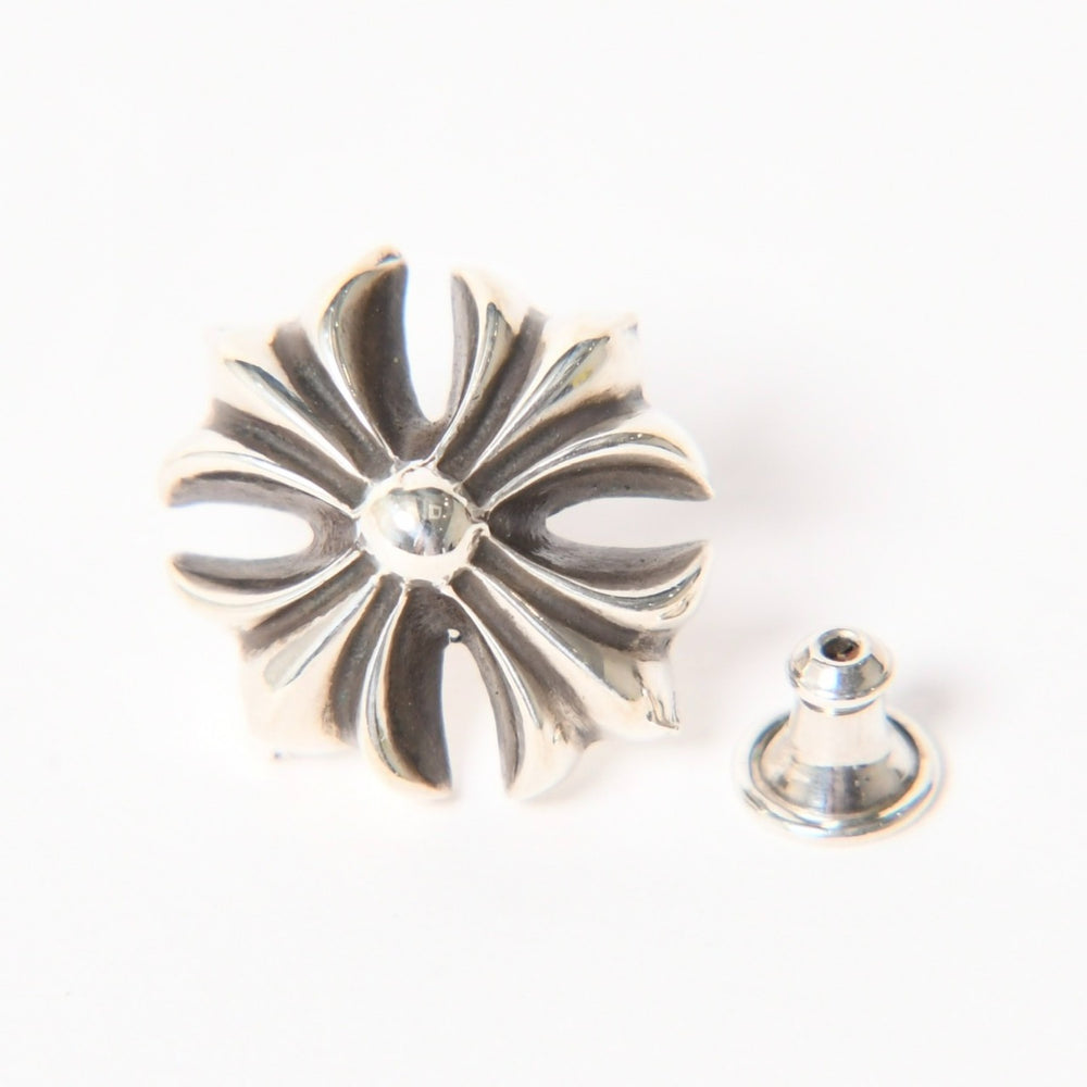 CHROME HEARTS クロムハーツ #4 CH PLUS STUDS #4 ラージ CHプラス スタッド ピアス 重量約5.32g シルバー925 片耳用 美品 中古 4a005923