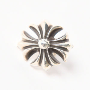 CHROME HEARTS クロムハーツ #4 CH PLUS STUDS #4 ラージ CHプラス スタッド ピアス 重量約5.32g シルバー925 片耳用 美品 中古 4a005923