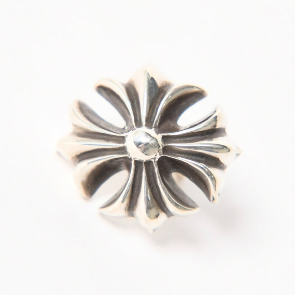 CHROME HEARTS クロムハーツ #4 CH PLUS STUDS #4 ラージ CHプラス スタッド ピアス 重量約5.32g シルバー925 片耳用 美品 中古 4a005923