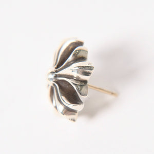 CHROME HEARTS クロムハーツ #4 CH PLUS STUDS #4 ラージ CHプラス スタッド ピアス 重量約5.32g シルバー925 片耳用 美品 中古 4a005923