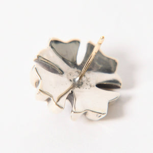CHROME HEARTS クロムハーツ #4 CH PLUS STUDS #4 ラージ CHプラス スタッド ピアス 重量約5.32g シルバー925 片耳用 美品 中古 4a005923