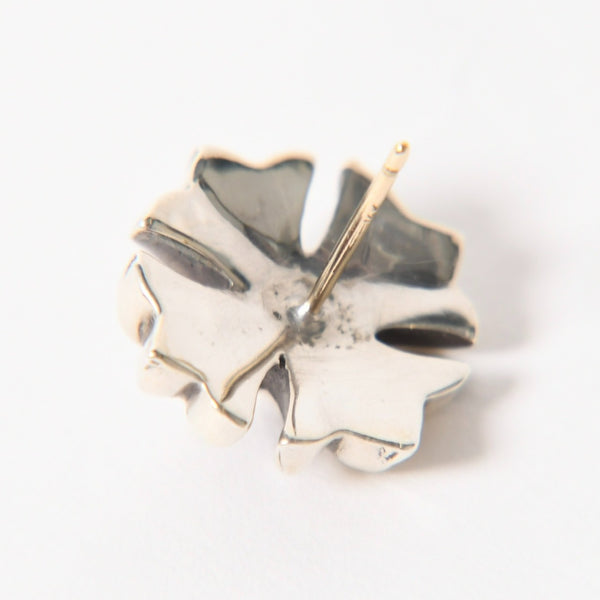 CHROME HEARTS クロムハーツ #4 CH PLUS STUDS #4 ラージ CHプラス スタッド ピアス 重量約5.32g シルバー925 片耳用 美品 中古 4a005923
