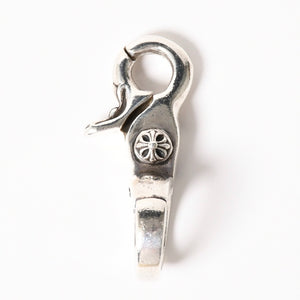 CHROME HEARTS クロムハーツ QUICK CLIP CROSS BALL クイッククリップ クロスボール キーリング 重量51.76g シルバー925 美品 中古 4a005930
