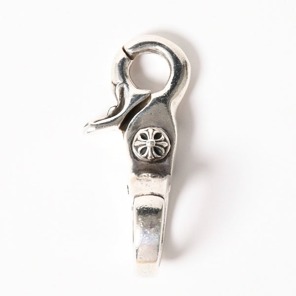 CHROME HEARTS クロムハーツ QUICK CLIP CROSS BALL クイッククリップ クロスボール キーリング 重量51.76g シルバー925 美品 中古 4a005930