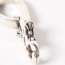 画像をギャラリービューアに読み込む, CHROME HEARTS クロムハーツ QUICK CLIP CROSS BALL クイッククリップ クロスボール キーリング 重量51.76g シルバー925 美品 中古 4a005930