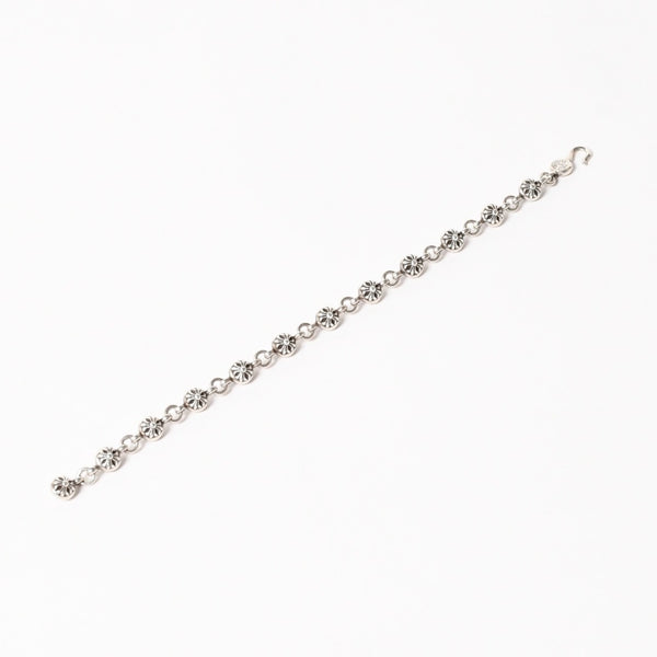 CHROME HEARTS クロムハーツ #1 Cross Ball Bracelet #1クロスボール ブレスレット 重量約51.15g 全長約27cm シルバー925 美品 中古 4a005925