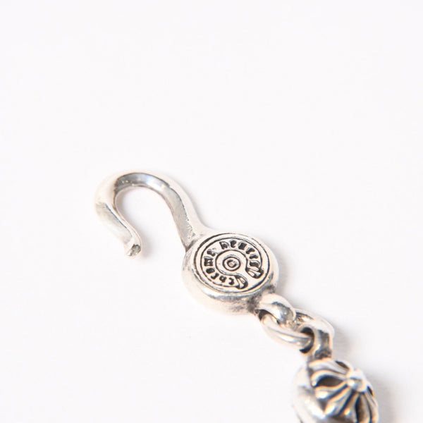 CHROME HEARTS クロムハーツ #1 Cross Ball Bracelet #1クロスボール ブレスレット 重量約51.15g 全長約27cm シルバー925 美品 中古 4a005925