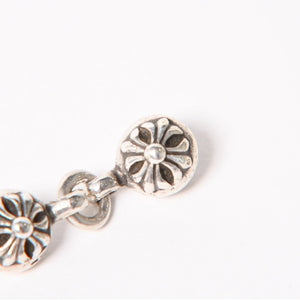 CHROME HEARTS クロムハーツ #1 Cross Ball Bracelet #1クロスボール ブレスレット 重量約51.15g 全長約27cm シルバー925 美品 中古 4a005925