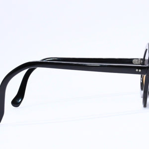 JEAN PAUL GAULITIER ジャンポールゴルチエ ロゴレタリングサングラス アイウェア 丸型 ブラック 美品 中古 4a005962