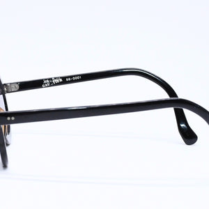 JEAN PAUL GAULITIER ジャンポールゴルチエ ロゴレタリングサングラス アイウェア 丸型 ブラック 美品 中古 4a005962