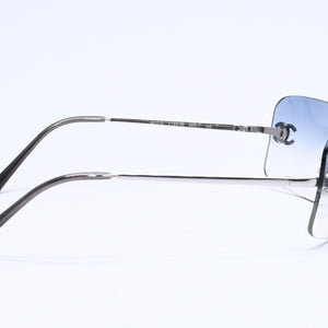 CHANEL シャネル リムレスサングラス ラインストーン ココマーク 4017-D サイズ62◻︎17 120 美品 中古 4a005945