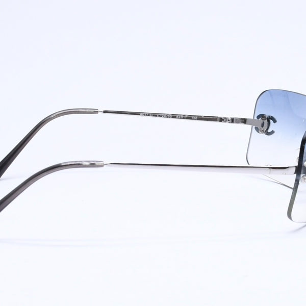 CHANEL シャネル リムレスサングラス ラインストーン ココマーク 4017-D サイズ62◻︎17 120 美品 中古 4a005945
